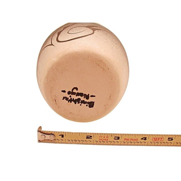 Binishtaa Navajo Native American Pottery Vase Artist Signed Hand Painted Art Jar - Picture 6 of 12